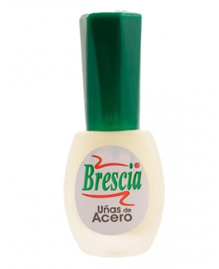 Base de tratamiento uñas de acero con ajo, limón, keratina, calcio, biotina, vitamina B5, Silicio y aloe vera.