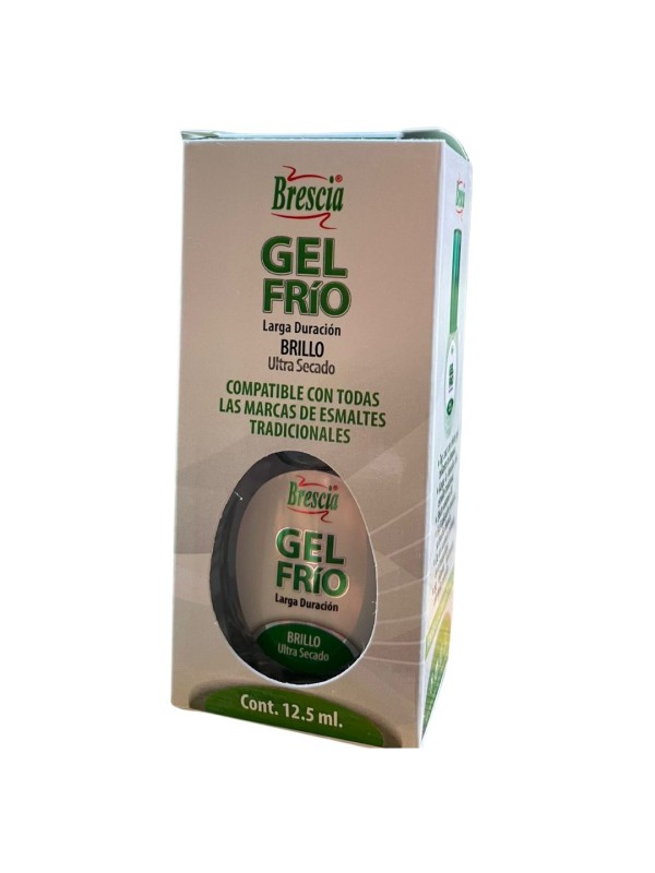 Top coat gel frío - efecto 3D sin lámpara