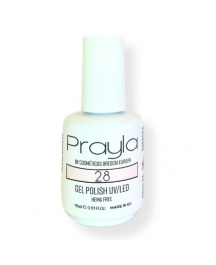 Gel polish UV/LED 28, hema free, 15 mL - Prayla