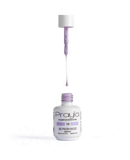 Gel polish UV/LED 18, hema free, 15 mL - Prayla