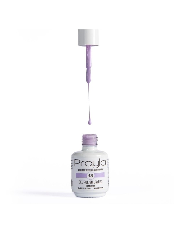 Gel polish UV/LED 18, hema free, 15 mL - Prayla