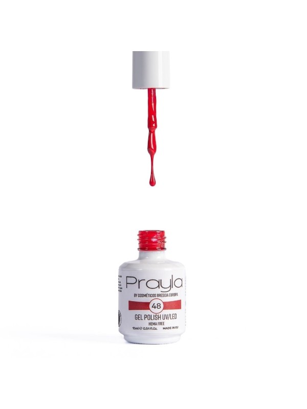 Gel polish UV/LED 48, hema free, 15 mL - Prayla