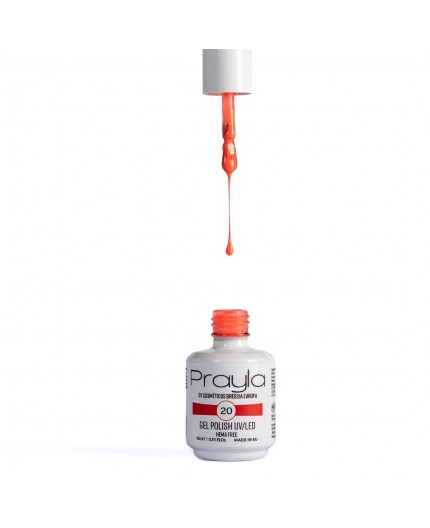 Gel polish UV/LED 20, hema free, 15 mL - Prayla