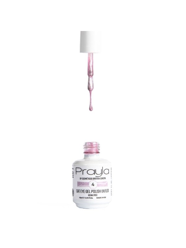 Cat eye - Gel polish UV/LED 4, hema free, 15 mL - Prayla