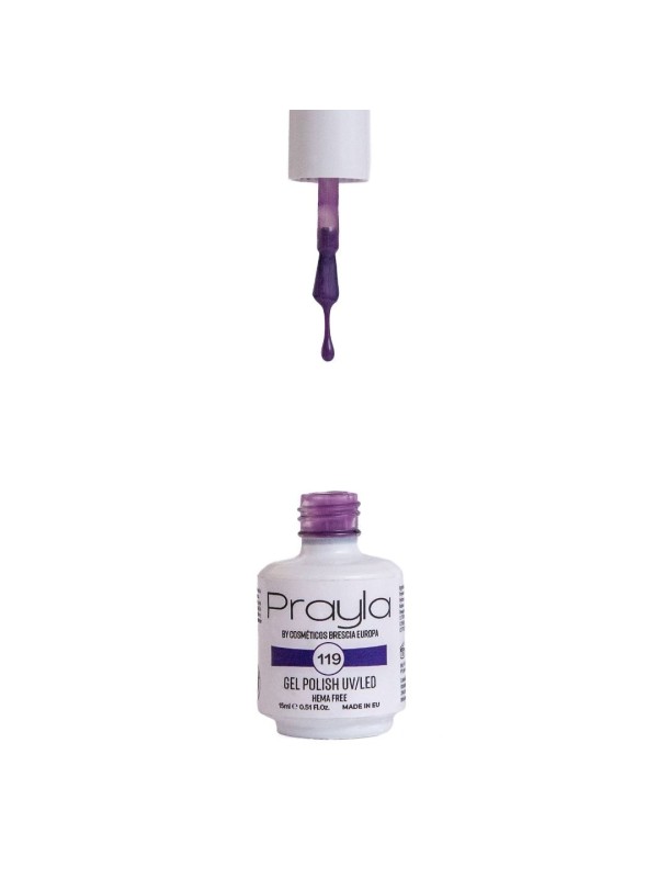 Gel polish UV/LED 119, hema free, 15 mL - Prayla