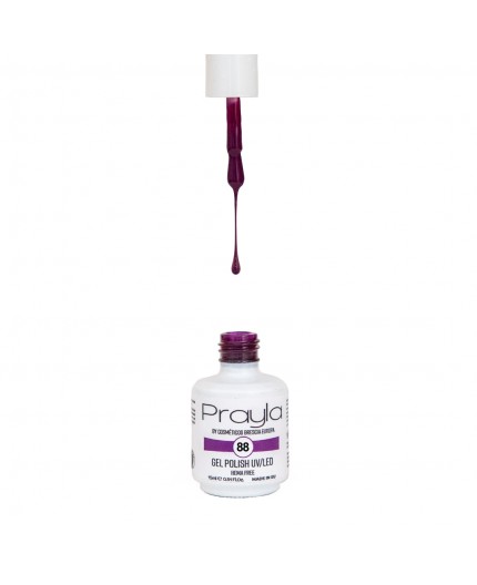 Gel polish UV/LED 88, hema free, 15 mL - Prayla