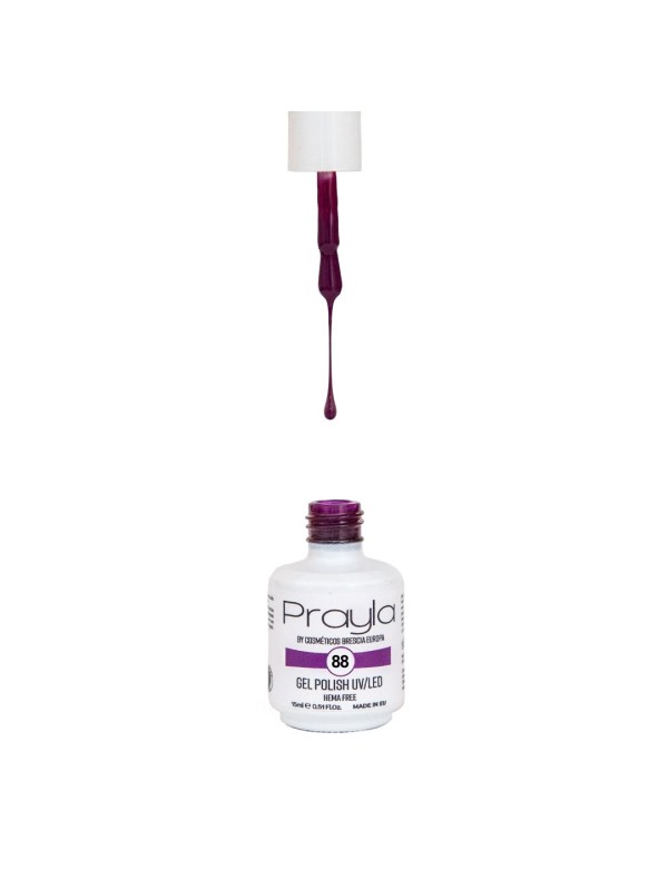Gel polish UV/LED 88, hema free, 15 mL - Prayla