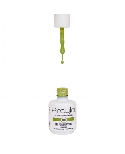 Gel polish UV/LED 96, hema free, 15 mL - Prayla