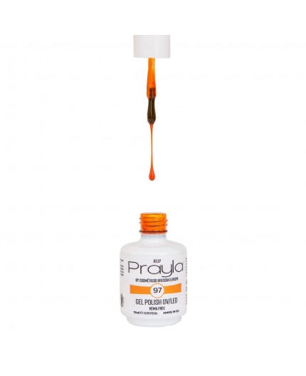 Gel polish UV/LED 97 (jelly), hema free, 15 mL - Prayla
