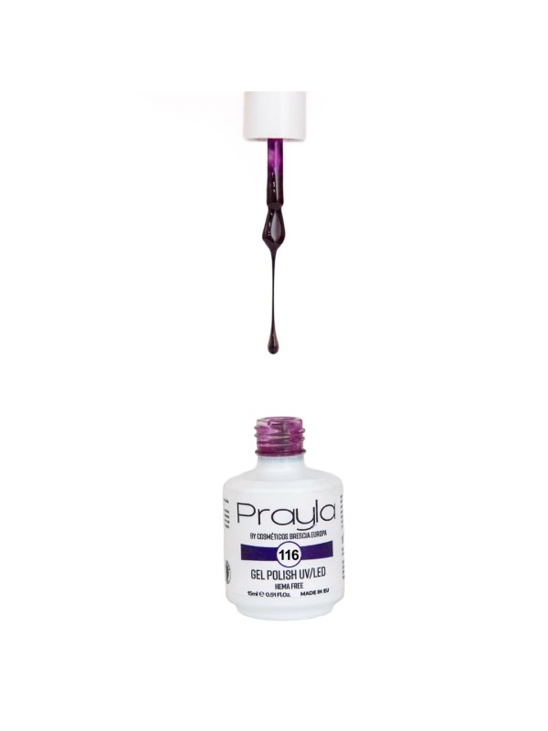 Gel polish UV/LED 116, hema free, 15 mL - Prayla