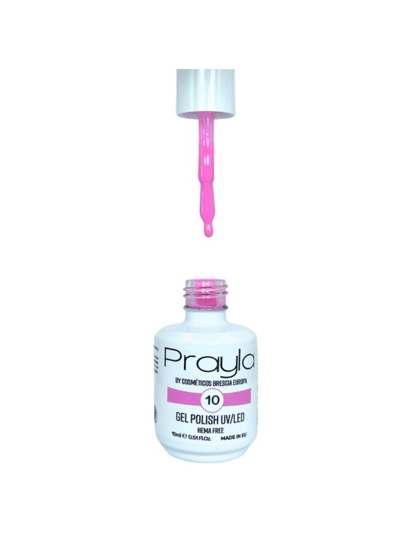 Gel polish UV/LED 10, hema free, 15 mL - Prayla
