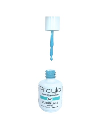 Gel polish UV/LED 42, hema free, 15 mL - Prayla
