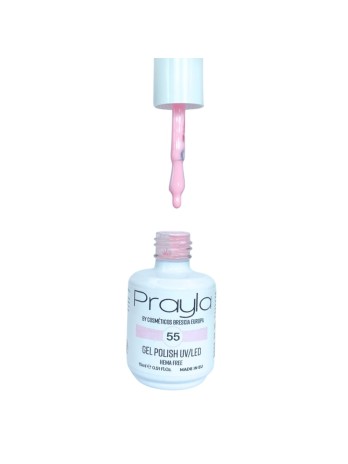 Gel polish UV/LED 55, hema free, 15 mL - Prayla