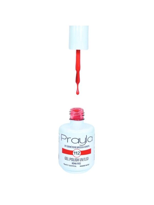 Gel polish UV/LED 112, hema free, 15 mL - Prayla