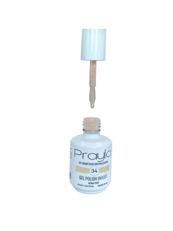 Gel polish UV/LED 34, hema free, 15 mL - Prayla