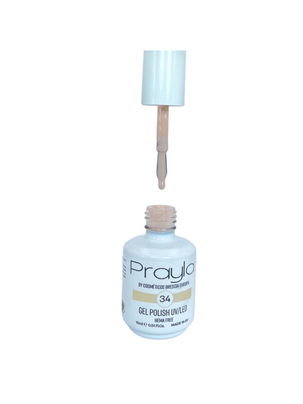 Gel polish UV/LED 34, hema free, 15 mL - Prayla