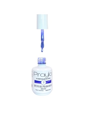 Prayla - Cat eye - Gel polish UV/LED 7, hema free, 15 mL