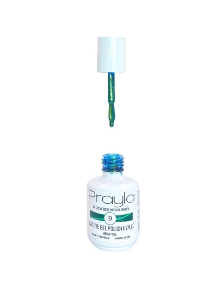 Prayla - Cat eye - Gel polish UV/LED 9, hema free, 15 mL