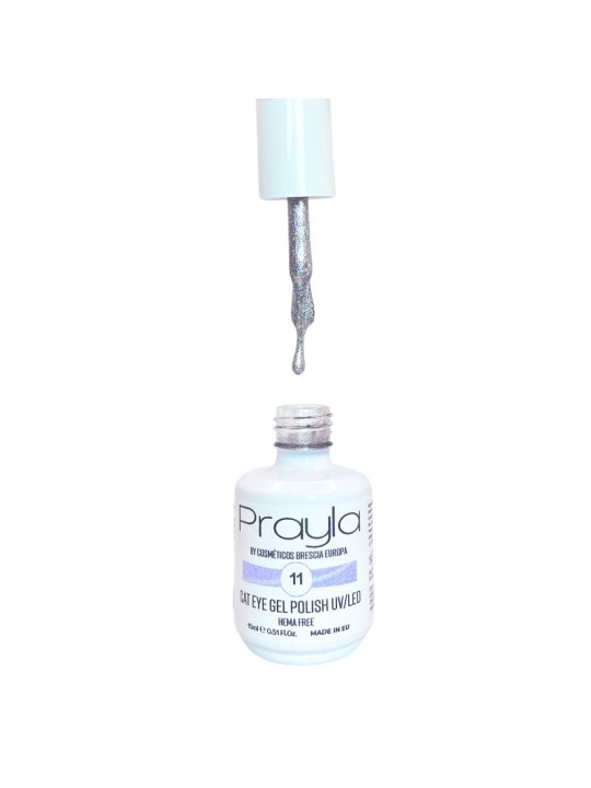 Prayla - Cat eye - Gel polish UV/LED 11, hema free, 15 mL