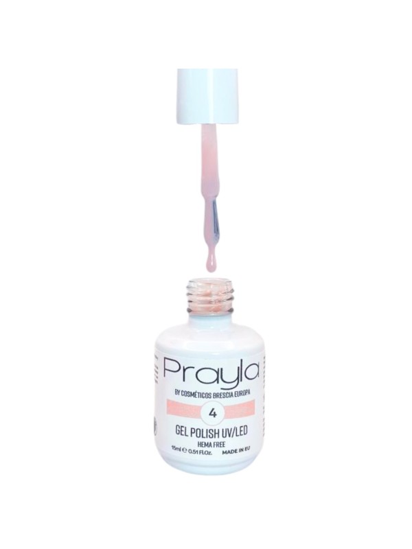 Gel polish UV/LED 4, hema free, 15 mL - Prayla