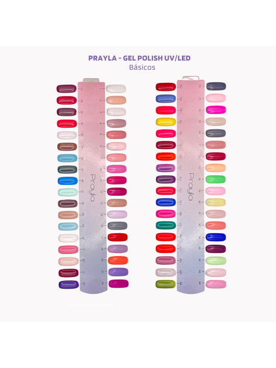 Carta de colores semipermanentes Prayla