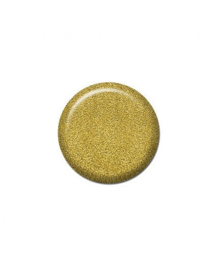 Esmalte purpurina o escarcha dorada