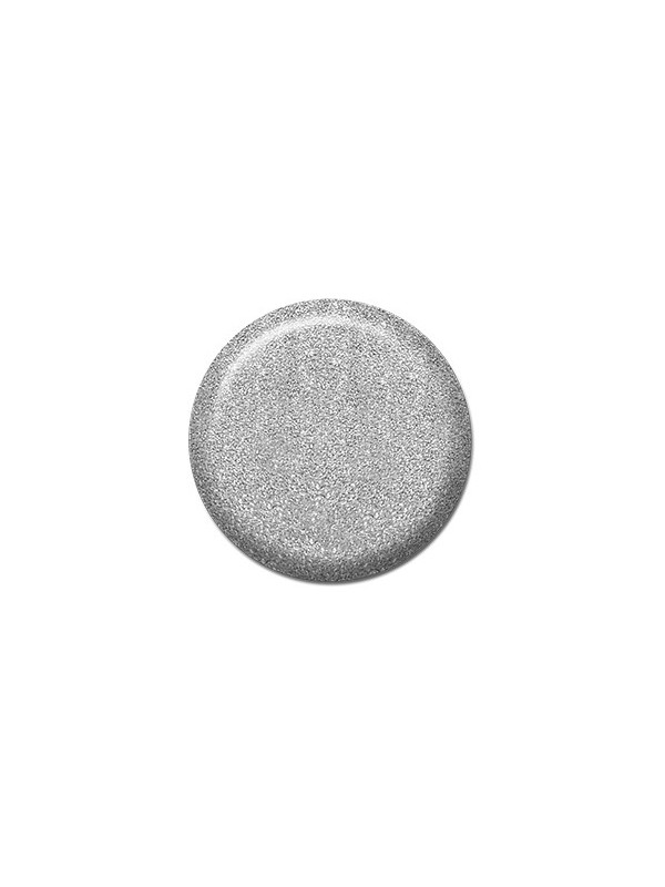 Esmalte purpurina o escarcha plata